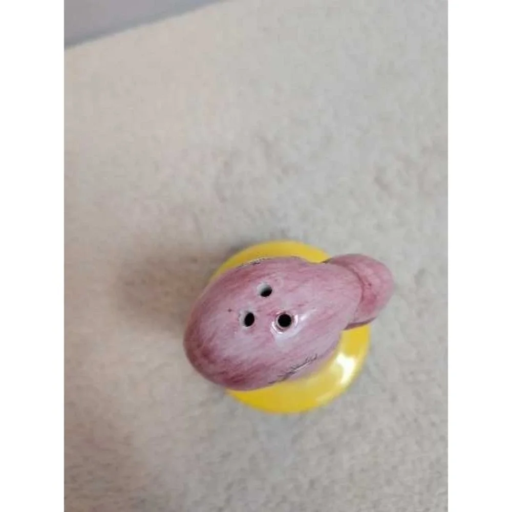 Whimsical Pink Flamingo Ceramic Salt Shaker Kitchen Decor Fun